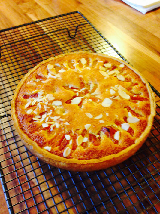 Apricot and Amaretto Frangipane Tart
