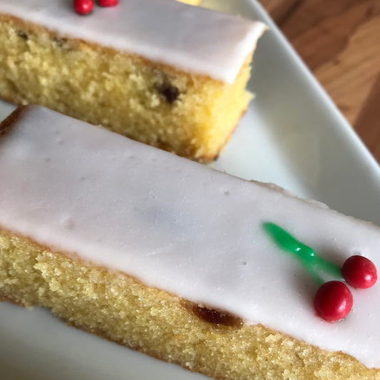 Cherry and Almond Slices