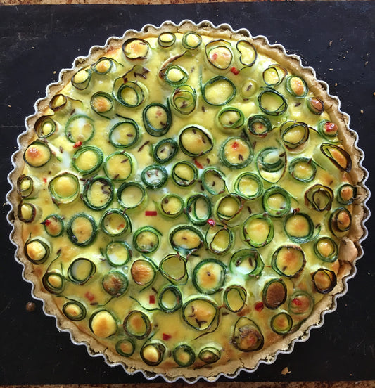 Courgette Quiche