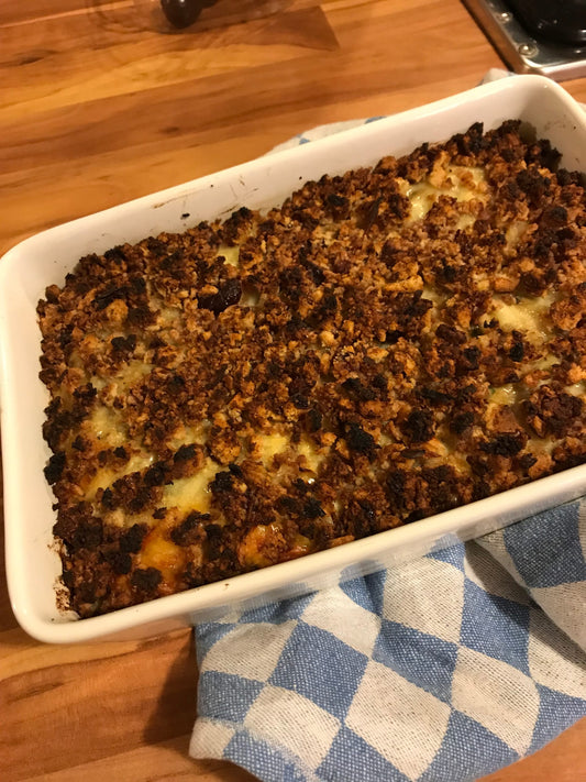 Cranberry Crusted Veggie Roast