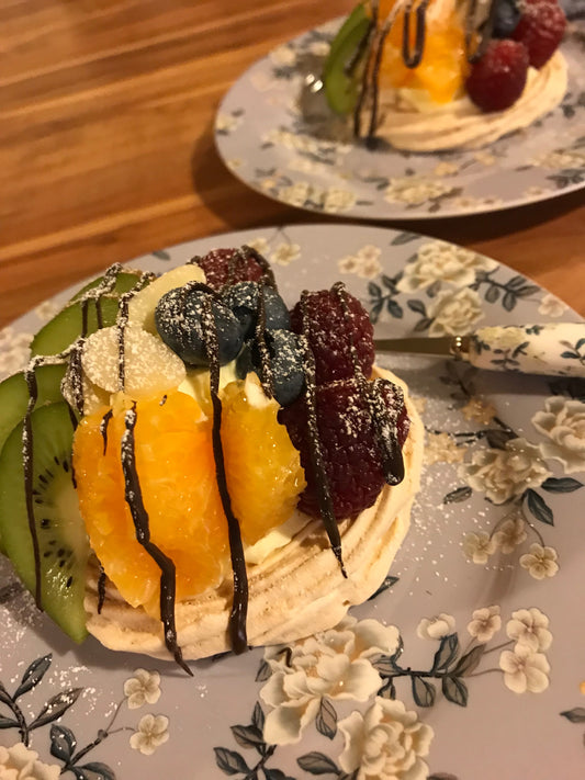 Half Sugar Almond Meringues