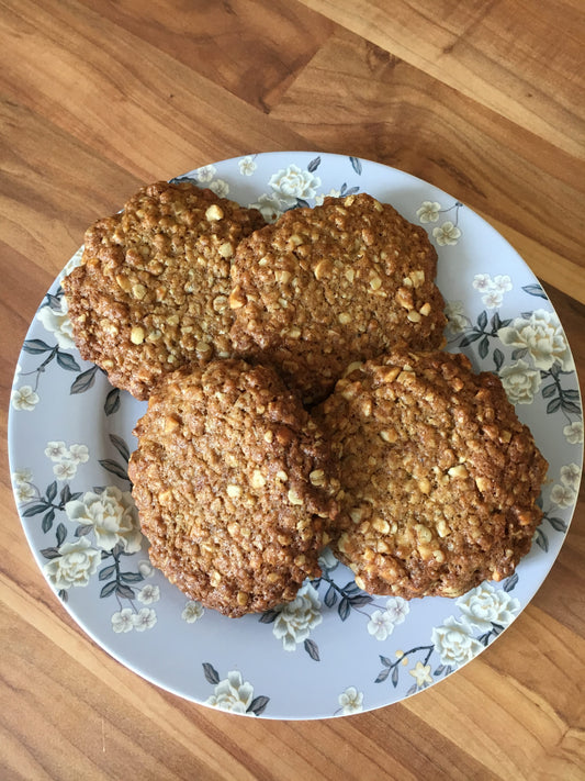 Nutty Cookies / Hob Nobs & Rye and Fennel Thins