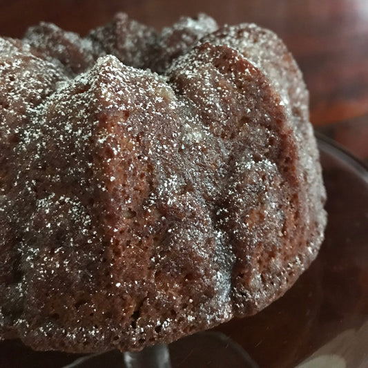 Lemon Crusted Ginger Bundt