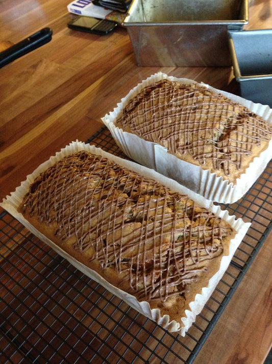 Parsnip and Chocolate Chip Cakes