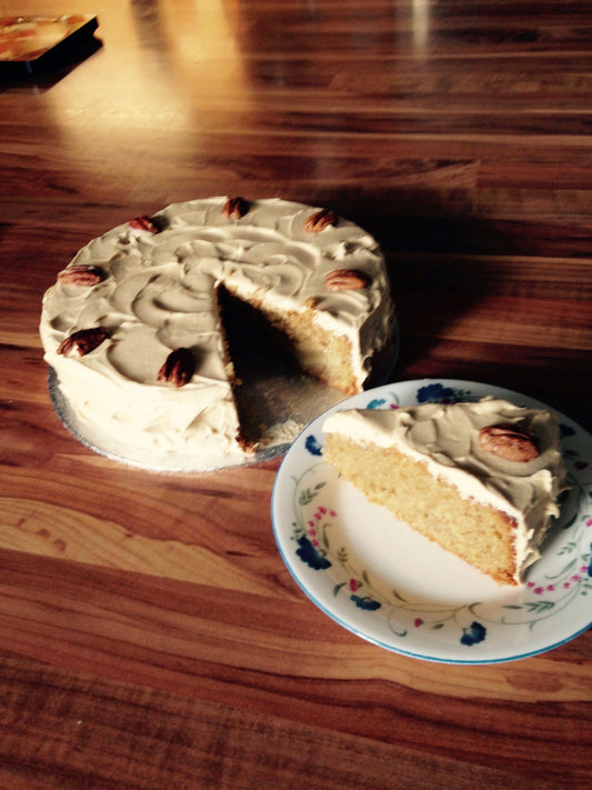 Pecan and Apple Cake