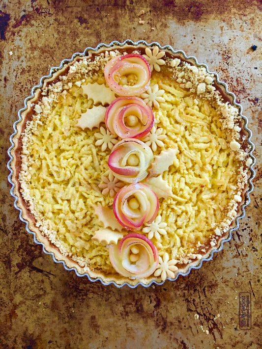 Rose and Apple Tart