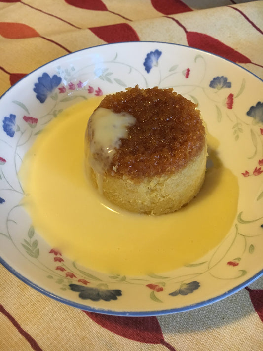 Steamed Treacle Sponge Pudding