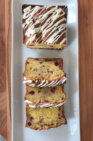 Blackberry and White Chocolate Yoghurt Cake