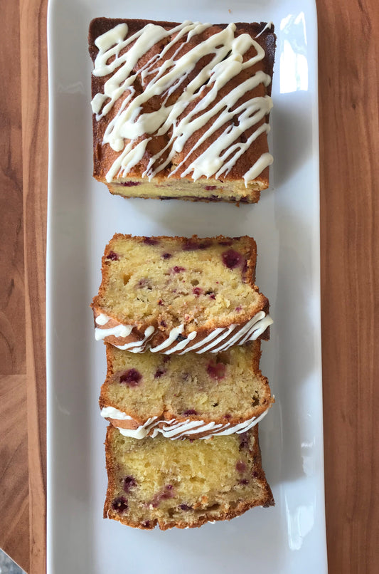 Blackberry and White Chocolate Yoghurt Cake
