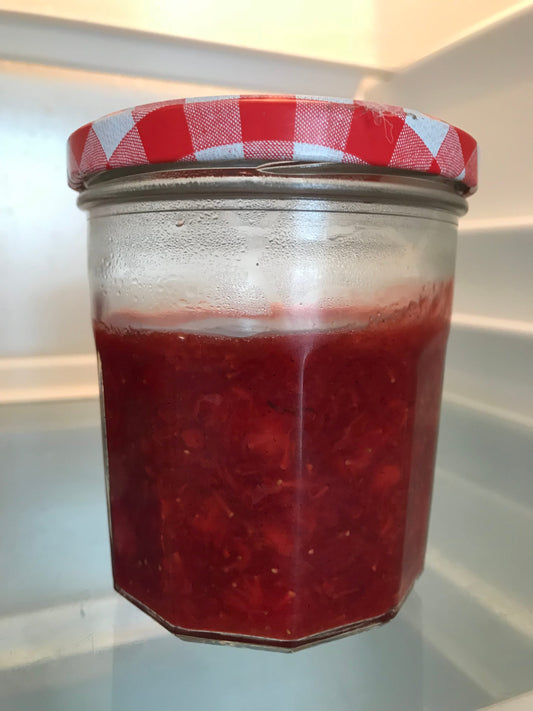 Freezer Jam and Red Currant Jelly