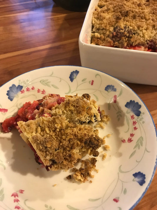 Fruit Pudding from left over scones