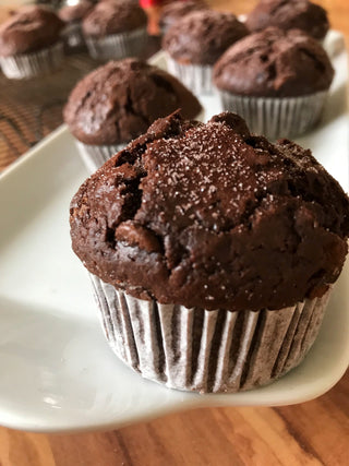 Mini Jumbo Chocolate Muffins