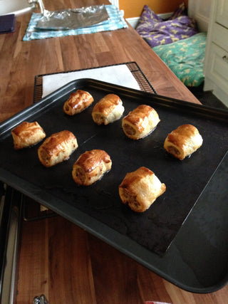 Pork and Juniper Sausage Rolls or Plait
