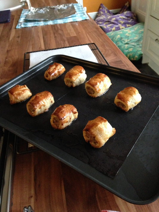 Pork and Juniper Sausage Rolls or Plait