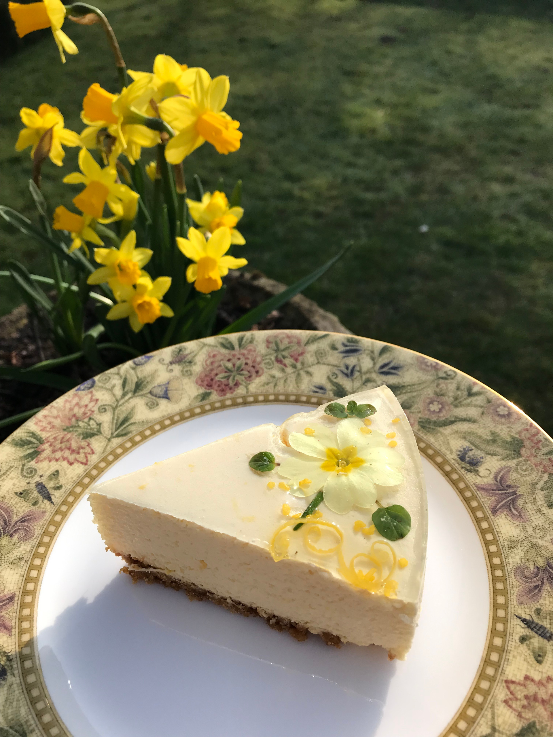 Lemon and Elderflower Dessert